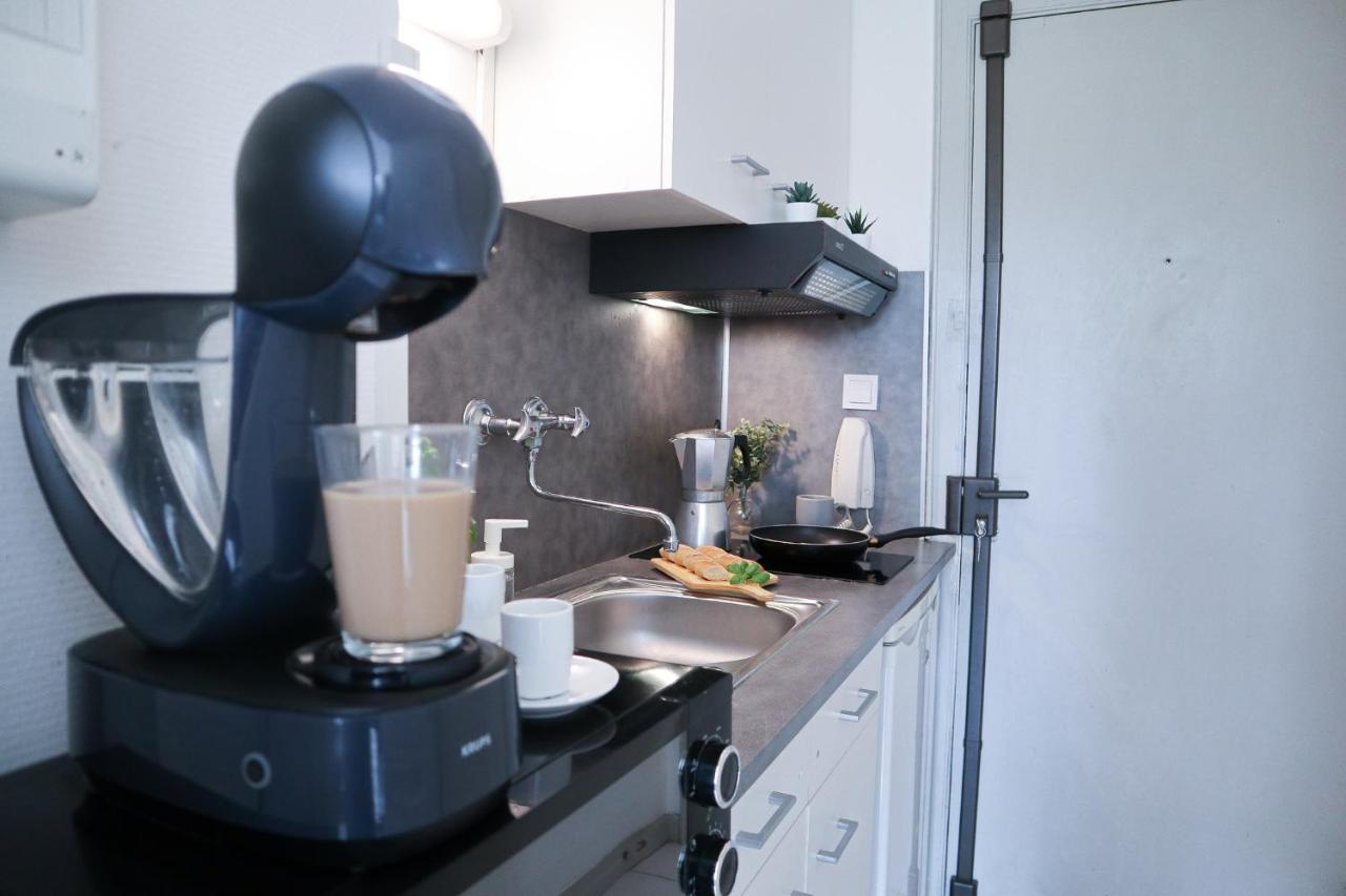 Studio Le Cafe Gourmand - Proche Gare - Coin Tranquille มูลูส ภายนอก รูปภาพ